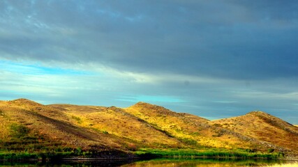 landscape in the mountains