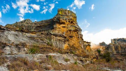 It's Nature and the rock formations in Madagascar, Africa