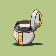 Kitchen equipment vector illustration