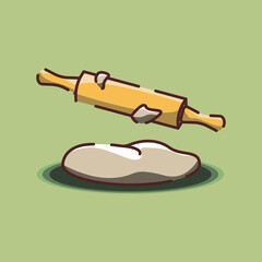 Kitchen equipment vector illustration