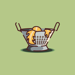 Kitchen equipment vector illustration