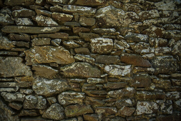 Mur de pierre en Bretagne