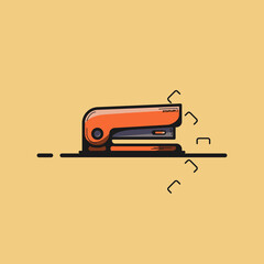 Office tools, document file vector illustration