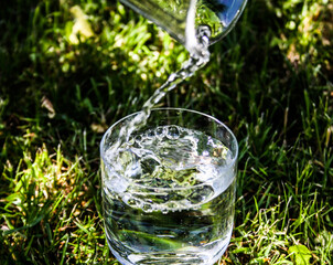 glass of water