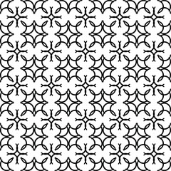Fototapeta na wymiar Geometric ornamental vector pattern. Seamless design.