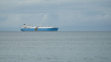 ship in the sea