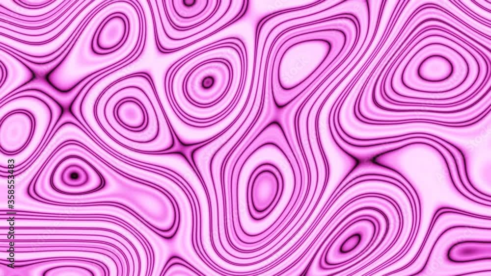 Poster hd video of pattern or texture floating animation. pattern or texture in a liquid form.