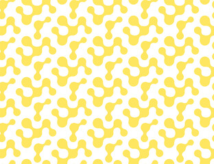 Repeat Fashion Vector Science Pattern Texture. Continuous Ornate Graphic Biological Decoration Pattern. Repetitive Ornament 