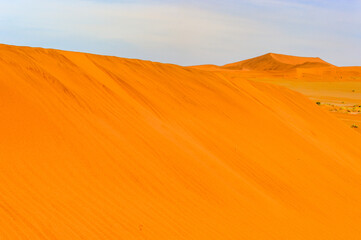 It's Amazing view of the Namibia desert, Sossuvlei, Africa.