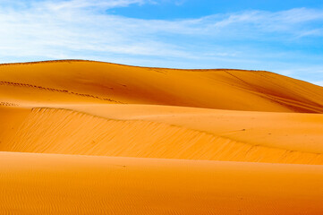 It's Amazing view of the Namibia desert, Sossuvlei, Africa.