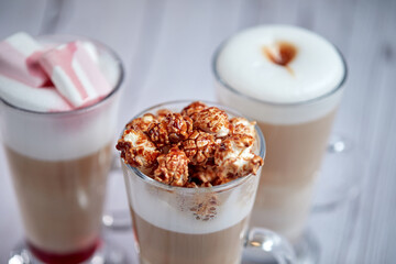 different kinds of coffee drink