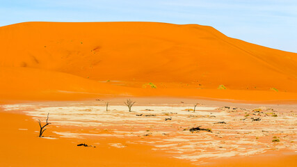 It's Namibia desert, Sossuvlei, Africa.