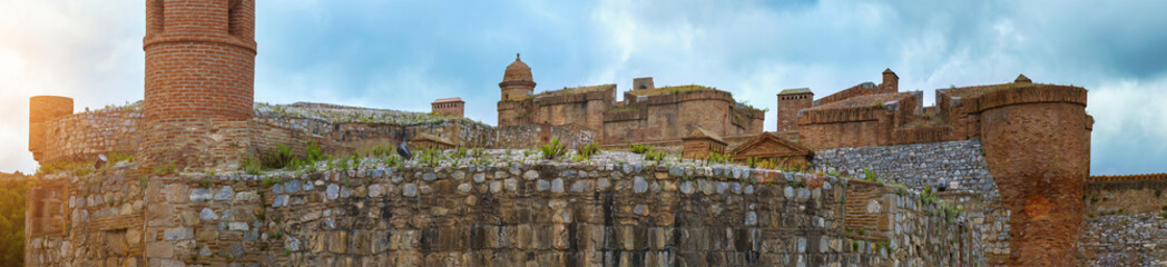 Forteresse de Salses-le-Ch&acirc;teau,Pyr&eacute;n&eacute;es-Orientales,Occitanie,France.