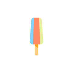 ice cream stick icon design clipart illustration