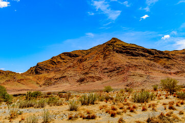 It's Namibia desert, Sossuvlei, Africa.