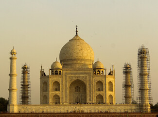 Fototapeta na wymiar taj mahal, the world wonder, world heritage site, Agra, India