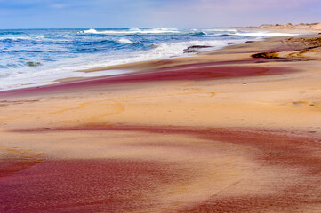 It's Atlantic Ocean coast at the Namib-Naukluft National Park, Namibia