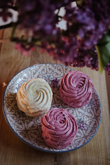 zephyr marshmallow with lilac