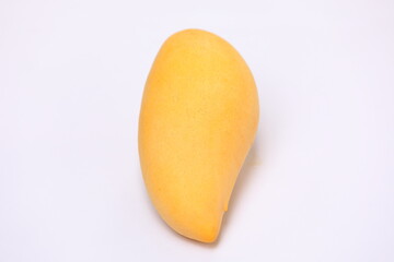 Mangifera indica L.Mango on white background