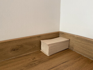 empty room with wooden floor