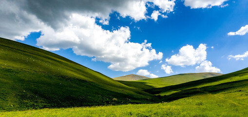 Alpine mountains in Armenia
