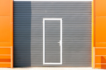 Shutter door factory otdoor shot.