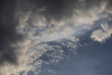 Fototapeta na wymiar dramatic storm cloud sky background