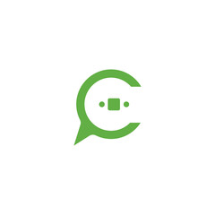 Chat Logo Template vector symbol
