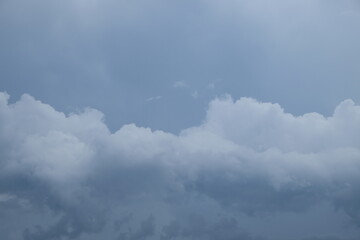 Abstract cloud sky background from storm in Rainy season.