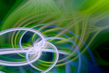 Abstract background with graphic shapes. color and smoke