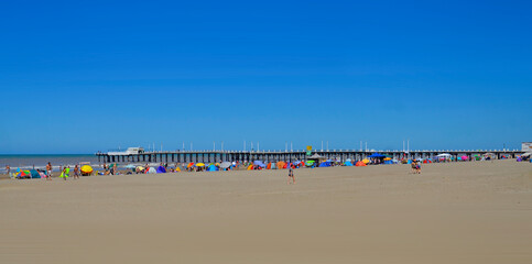 Fototapeta premium Multicolour wide angle beach landscape