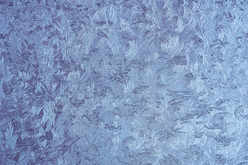 Icy glass natural pattern