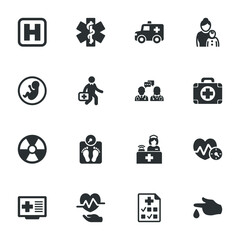 Medical & Health Care Icons - Set 1