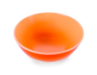 empty bowl on white background