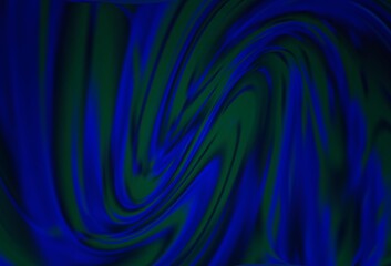 Fototapeta premium Dark BLUE vector glossy abstract background. Colorful abstract illustration with gradient. Background for designs.