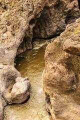 It's River in the Ethiopian valley in Axum, Africa