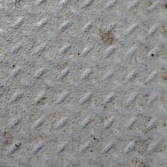 White painted old metal pattern