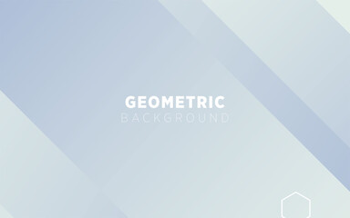 modern white gradient abstract geometric background banner design.