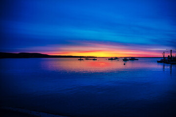 Predawn Lincolnville Beach