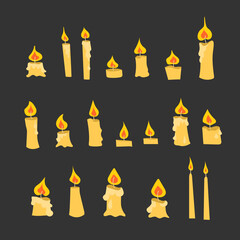 Different candles
