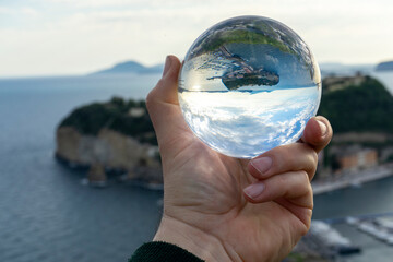 Italy, Campania , Naples crystall ball