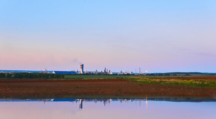 industry and agriculture landscape