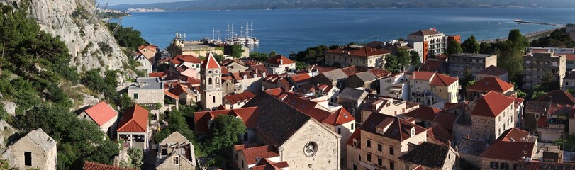 Fototapeta na wymiar Croatia panorama