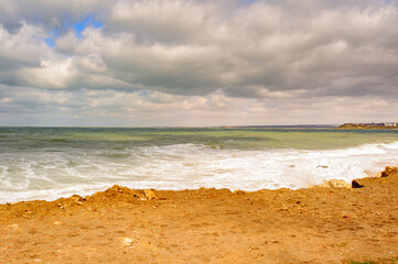 Black sea at the coast of Sevastopol, Crimea