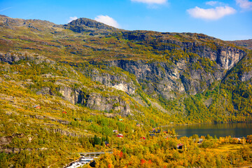 Nature of the mountains of Norway