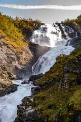 Kjosfossen, incredible waterfall of Norway