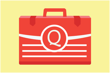 Guatemalan Quetzal Money inside case box. vector. icon logo illustration and design. Can be used for web, mobile, infographic, and print.