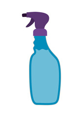spray bottle design, Cleaning service wash home hygiene equipment domestic interior housework and housekeeping theme Vector illustration