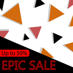 Epic sale banner