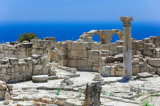 Bedeutende Arch&auml;ologische St&auml;tte Kourion auf Zypern